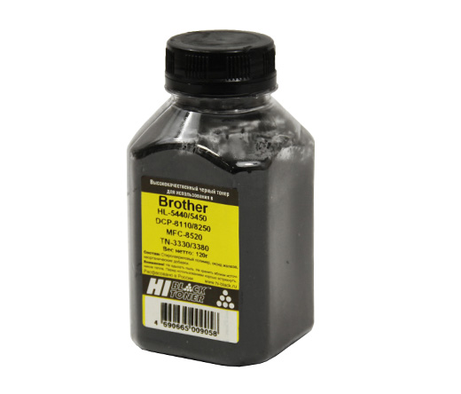 Тонер Hi-Black для Brother HL-5440/DCP-8110/MFC-8520 (TN-3330/3380), Bk, 120 г, банка